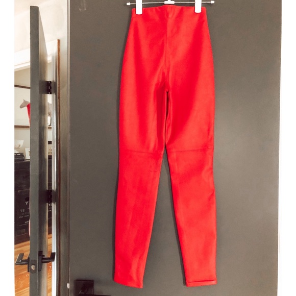 H&M Red leggings/pant - Picture 3 of 4